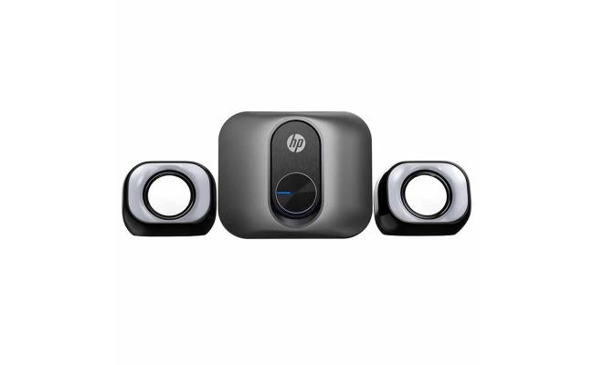 Hp Dhs 2111s Wired Mini Multimedia Usb Pc Speaker With 3.5mm