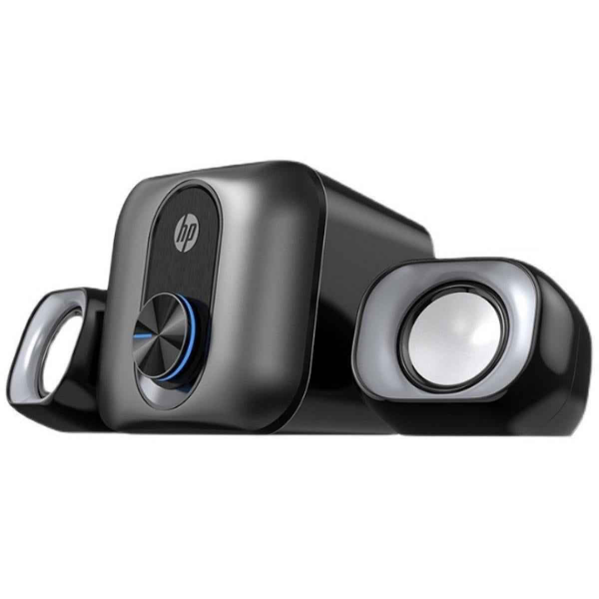 HP DHS-2111S Wired Mini Multimedia USB PC Speaker with 3.5mm