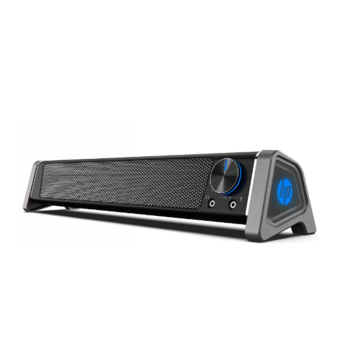 HP DHS-4121S Dual Mode Wired 3.5mm & Bluetooth 5.0 Multimedia Soundbar Speaker 3W*2