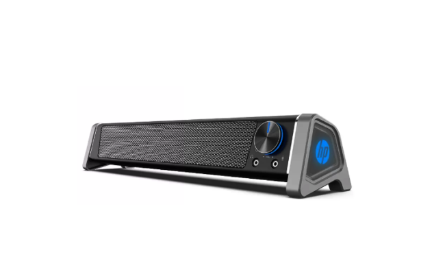 Hp Dhs 4121s Dual Mode Wired 3.5mm & Bluetooth 5.0 Multimedia Soundbar Speaker 3w*2