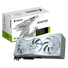 Gigabyte Aorus Geforce Rtx 5080 Master Ice 16g Gddr7 Graphics Card
