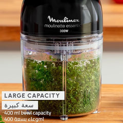 DJ520827 Moulinex Paper Grinder, 0.4 Liter, 300 Watts