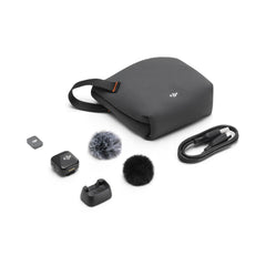 DJI Mic Mini Wireless Active Noise Cancellation Microphone with Charging Case