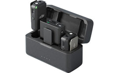 Dji Mic (2 Tx + 1 Rx + Charging Case), Wireless Lavalier Microphone, 250m (820 Ft.) Range, 15 Hour Battery, Noise Cancellation, Wireless Microphone For Pc, Iphone, Android, Record Interview, Vlogs