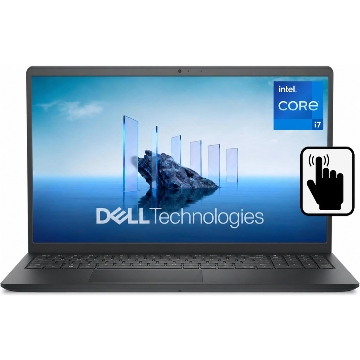 Dell 15 Laptop Dc15250 (2025) Intel Core I7 13gen 10 Core Built For Everyday Computing W/ Touch Screen Display & Windows 11 Pre Installed Carbon Black