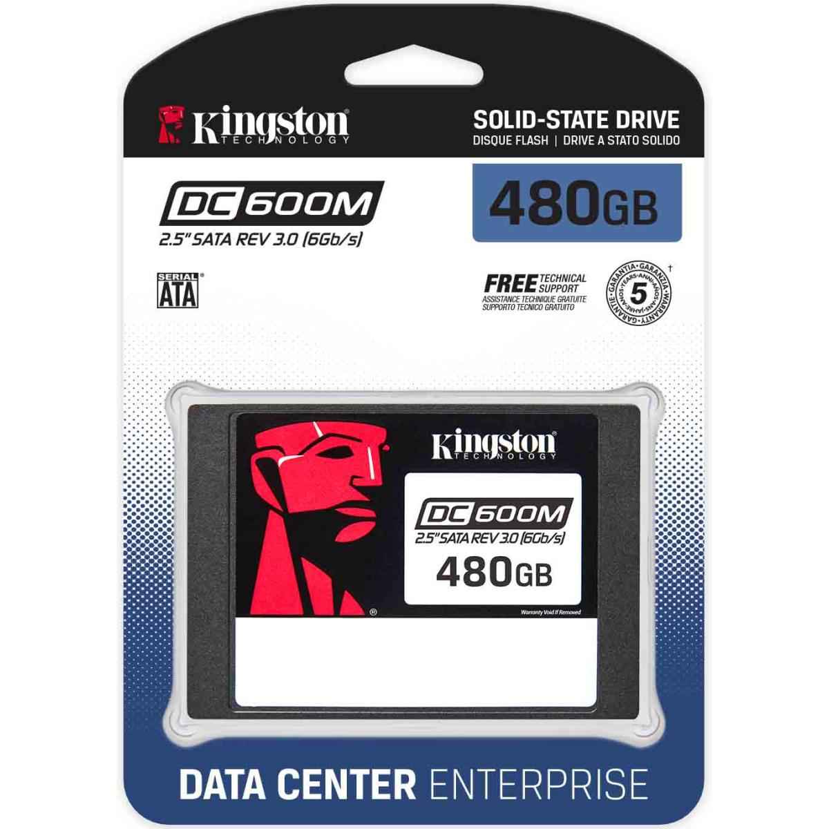 Kingston Dc600m 480gb Enterprise Class Enterprise Class For Data Center & Server 2.5" Sata Ssd
