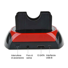 All in One IDE/SATA HDD Cloning Docking Station USB 3.0