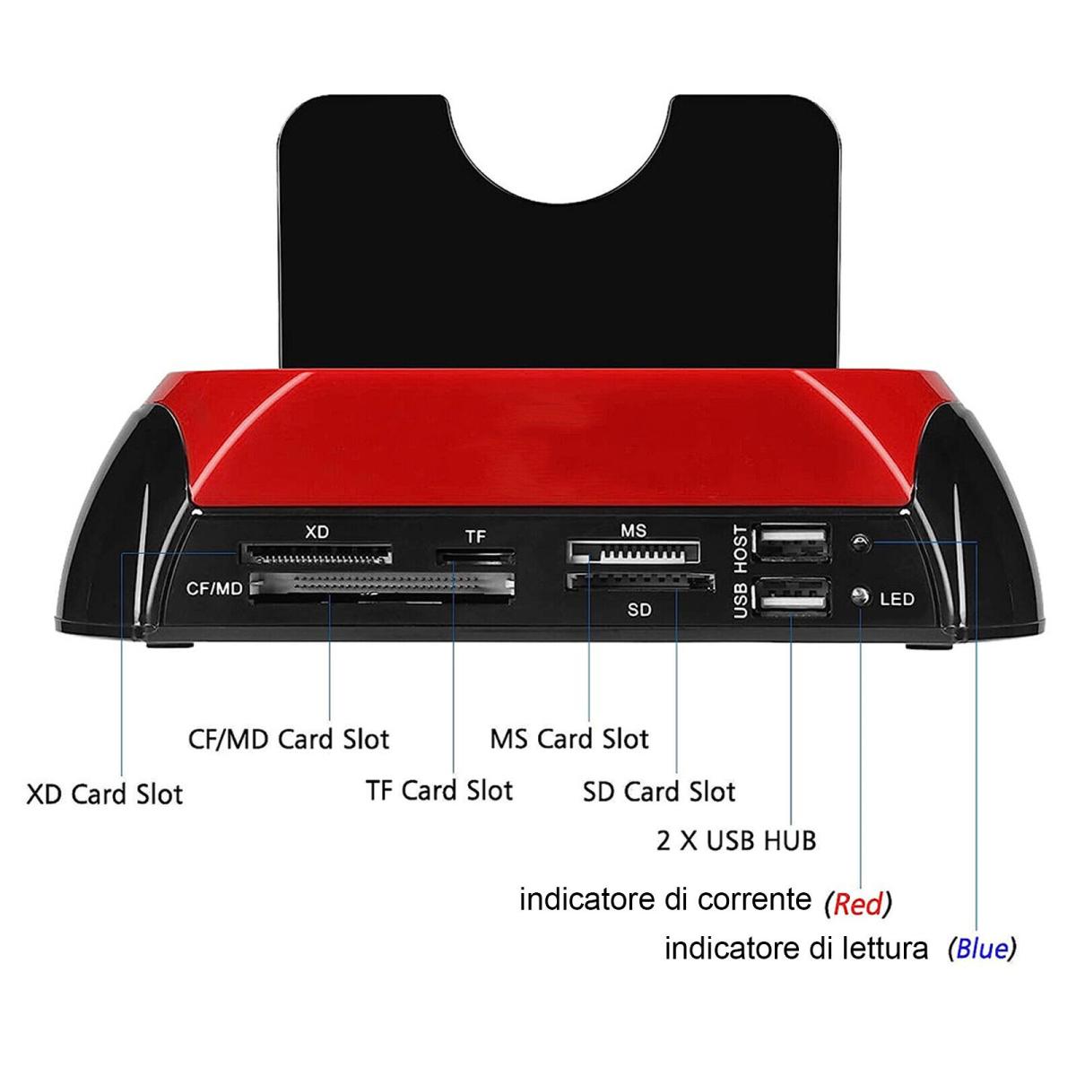 NO - Brand All in One IDE/SATA HDD Cloning Docking Station USB 3.0 with portable external hard drive