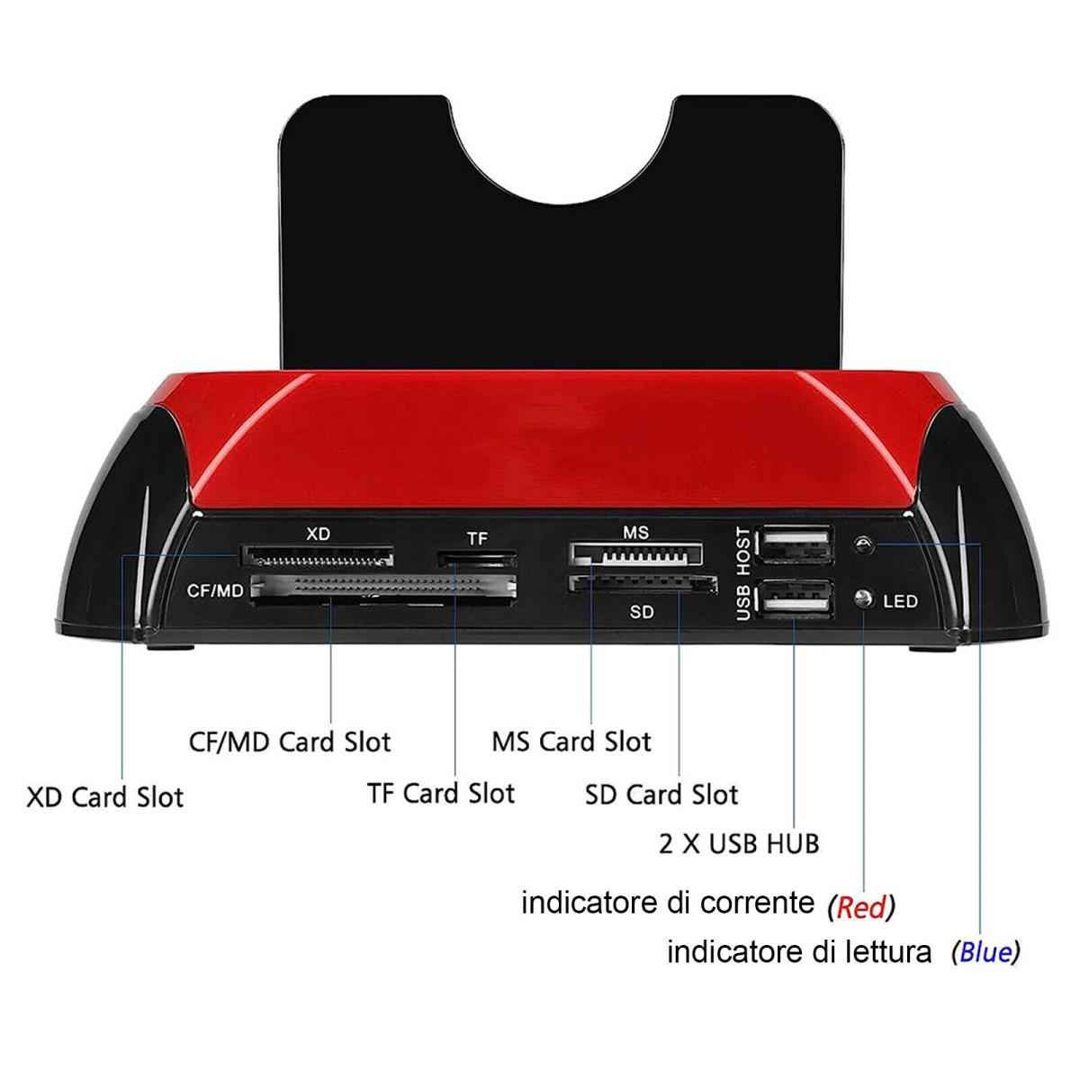 All in One IDE/SATA HDD Cloning Docking Station USB 3.0