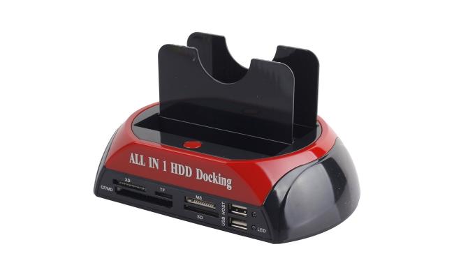 Haing Hi 0575 U2h Multi Functional Usb 2.0 2.5\3.5 Hdd Docking 480 Bps