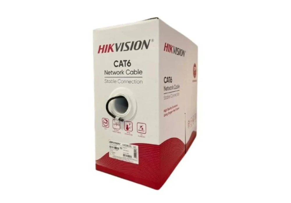 Hikvision network cable for network connectivity
