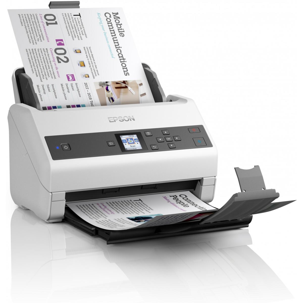 Epson DS-870 Color Duplex Document Scanner w/ ADF up to 65 ppm USB