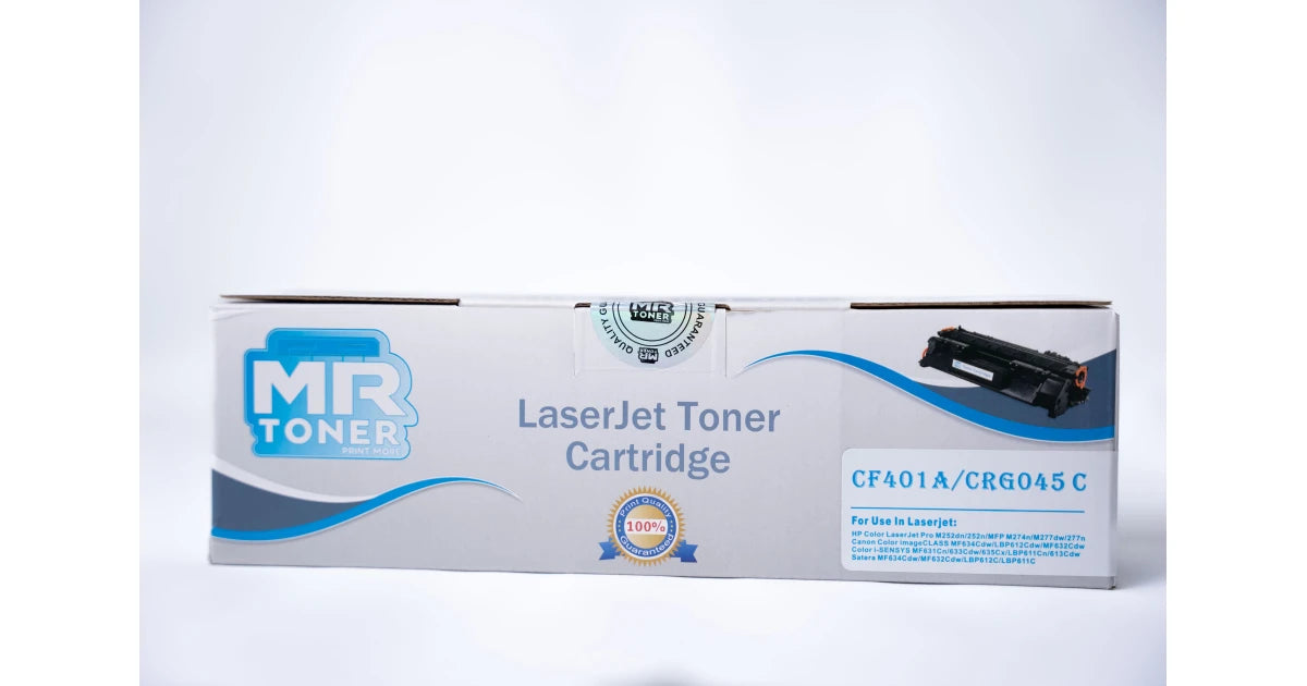 Toner Cartridge HP Color LaserJet Pro M252/M277-Canon Colori-SENSYS MF631/633 - Cyan