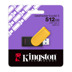 Kingston DataTraveler Exodia S USB Flash Drive Entry-level USB 3.2 Gen 1 - 512GB