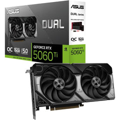 ASUS Dual GeForce RTX 5060 Ti OC Edition 16GB GDDR7 - Graphics Card | DUAL-RTX5060TI-16G | - CompuMe