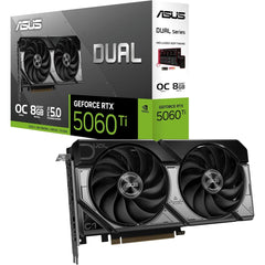 ASUS Dual GeForce RTX 5060 Ti OC Edition 8GB GDDR7 - Graphics Card | DUAL-RTX5060TI-O8G | - CompuMe