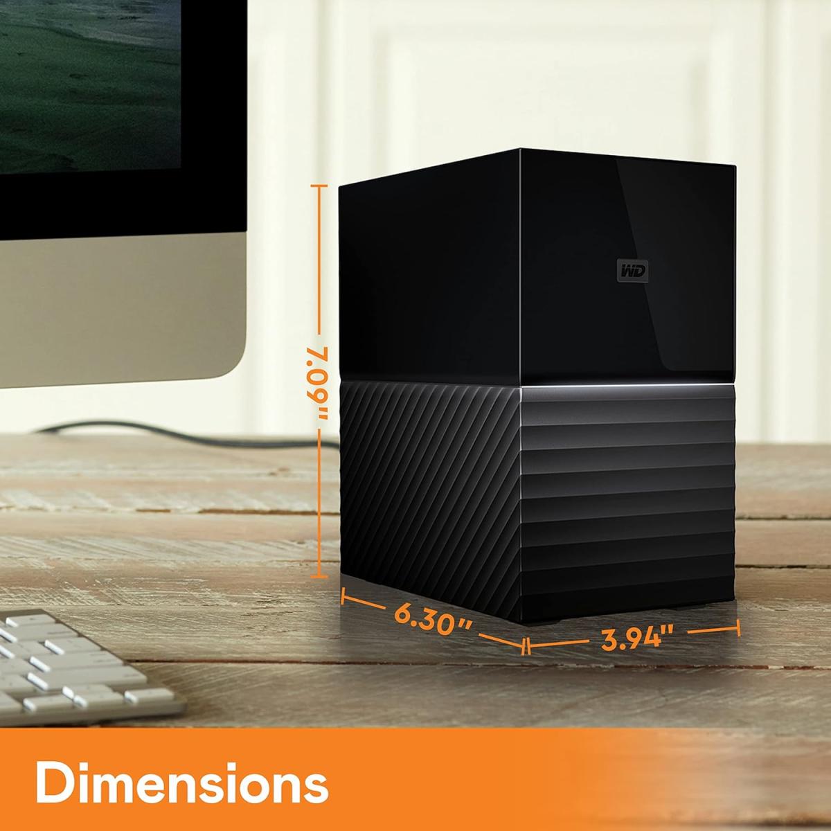 WD USB 3.0 portable external hard drive for data storage