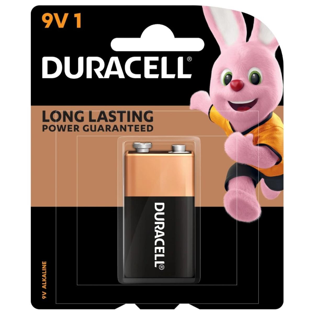 DURACELL Long Lasting 9V Alkaline Battery