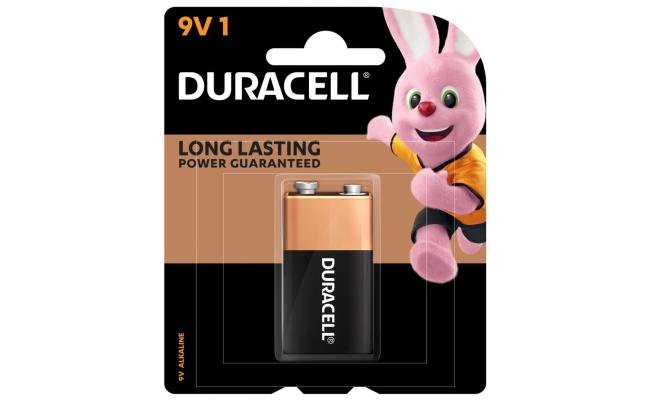 Duracell Long Lasting 9v Alkaline Battery Duracell Long Lasting 9v Alkaline Battery