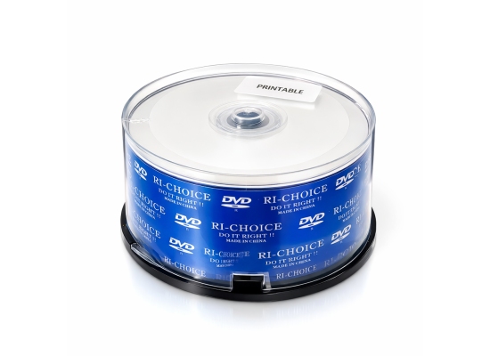 Ri-choice DVD 120 min/4.7GB Box -50 Pcs