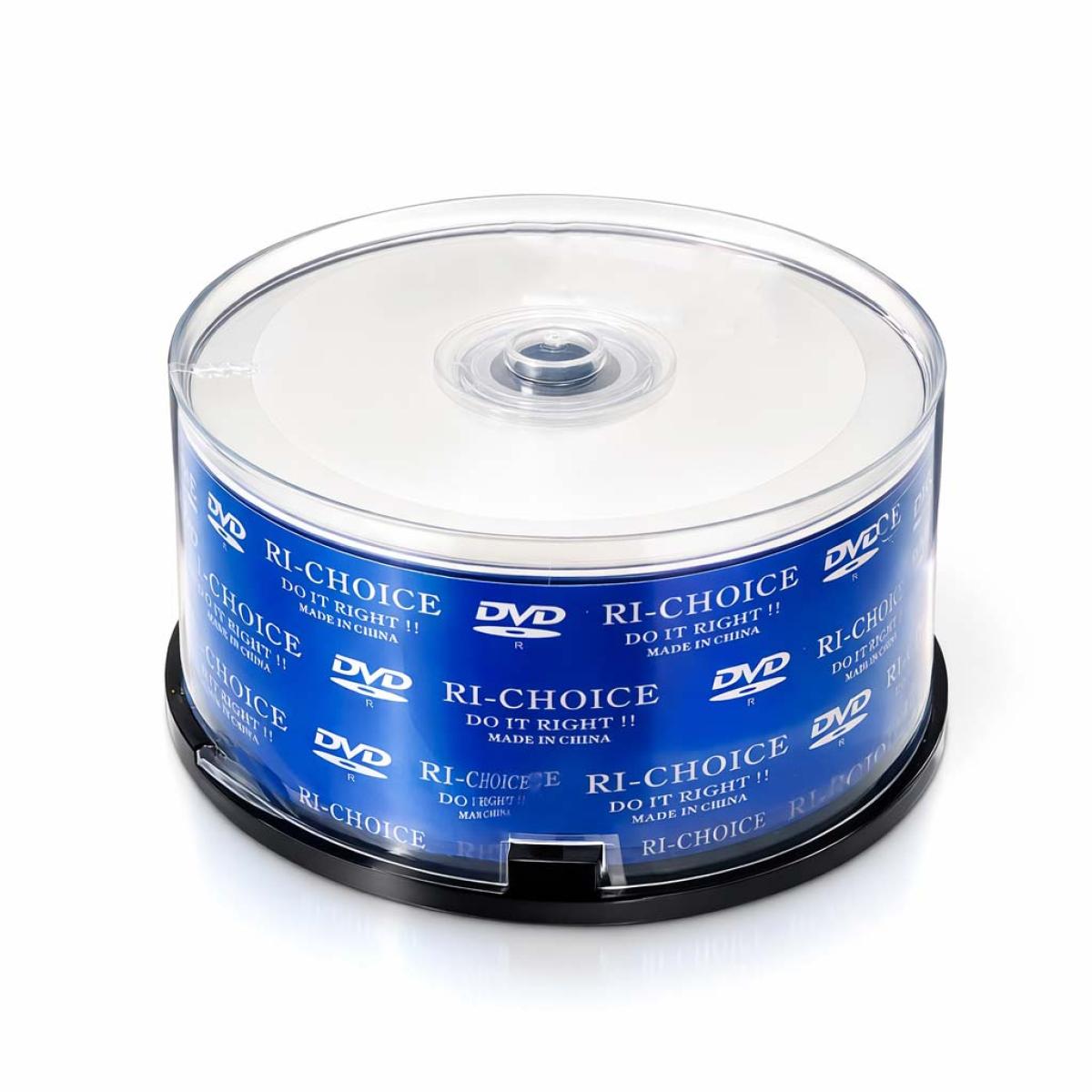 Ri-choice DVD 120 min/4.7GB Box -50 Pcs