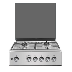 Ferre Gas Oven Full Safety, Manual Timer, 60*60 Cm, 4Burners, Grey / Dove Grey - K661MGD