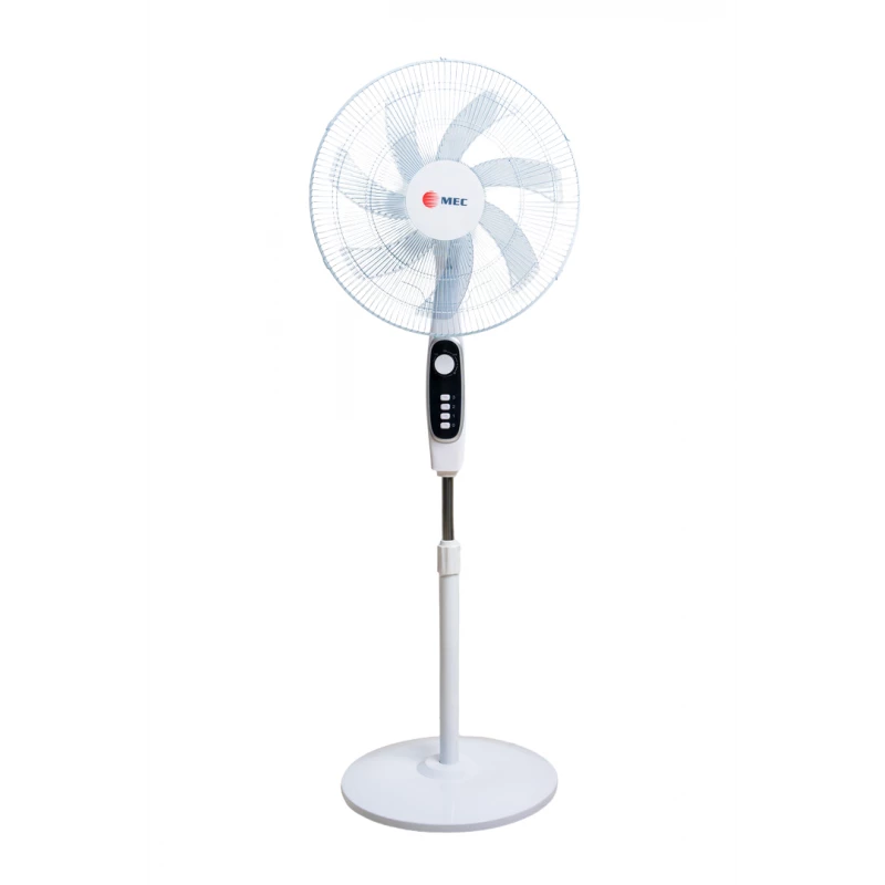 MEC Stand Fan, 18Inch, 3Speed, 5Blade's, White - FS45-J1926