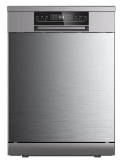 MEC Free Stand Dishwasher A+++, 15Sets, 3Spray, 3Racks, 8Programs, VDE Plug, Auto Door, Stainless Steel - DW9151BSS