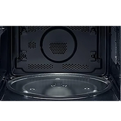 Ferre Microwave Finished Glass, 40Lit, Silver Strip with Black - MW3610CDS