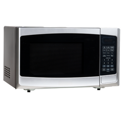 Ferre Microwave Finished Glass, 1550Watts, 45Lit, Silver with Black - MW4211GDS