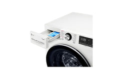 LG Front Load Washer & Dryer Machine A, 10.5KG Wash & 7KG Dryer, 1400RPM, White - F4V9RCP2W.SBWPEL