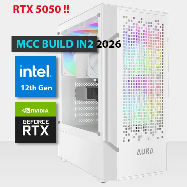 In2 26 as Gaming Pc Build || Intel Core I7 12700f 12 Core Gigabyte Geforce Rtx 5050 Oc 8gb Gddr6 Graphics Card