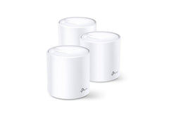 TP-Link (3-pack) Deco 6 Mesh System X20 AX1800 Whole Home Covers up to 5800 Sq.Ft Mesh WiFi M4 Supports Wired Ethernet