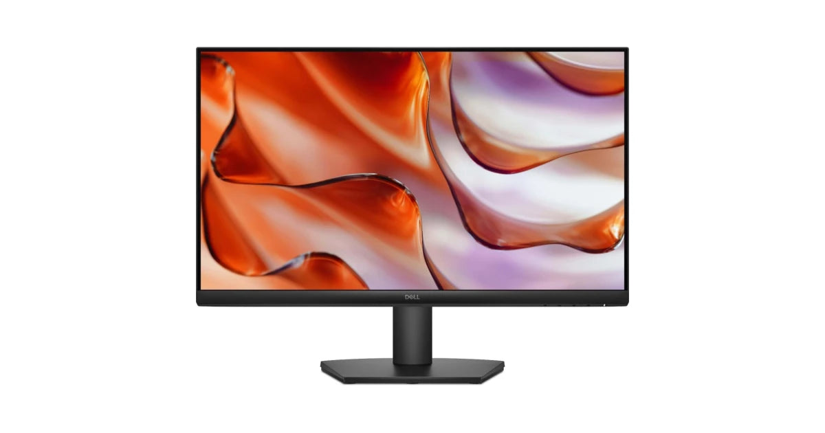 Dell SE2425HM Flat Monitor 24" FHD IPS 100HZ, Wide viewing Angle, Ultra-Thin Bezels Display w/ HDMI, VGA – Black