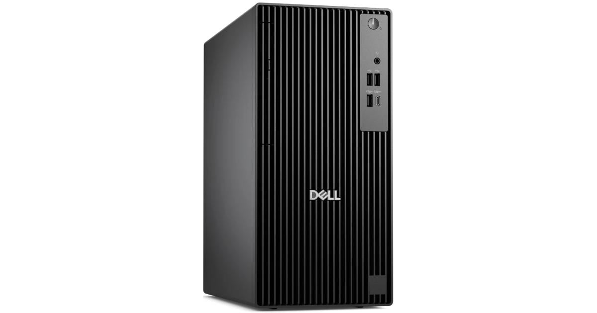 Dell Pro Tower QCT1250, Mini Tower Business Desktop, Intel Core Ultra 5 235 Processor , 8GB DDR5 Memory, 512GB M.2 PCIe NVME SSD w/ Speaker & 180W Bronze PSU