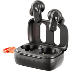 Skullcandy Dime 3 Wireless Earbuds, Bluetooth Headphones, Noise Isolating Fit, Up To 20 Hours Battery, Microphone For Iphone Android, Easy Carry With Integrated Lanyard True Black