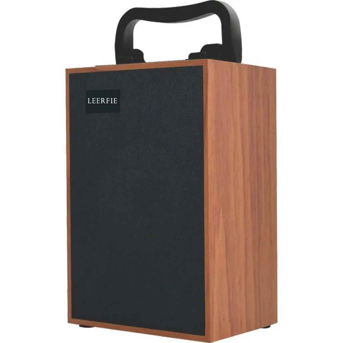 Leerfei D004B Bluetooth Wooden Speaker