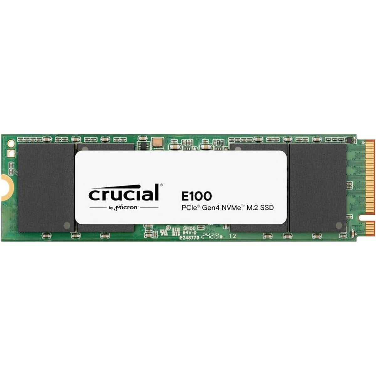 Crucial E100 1tb M.2 2280 Nvme Pcie Gen 4x4 Internal Ssd Up To 5000 Mb/s