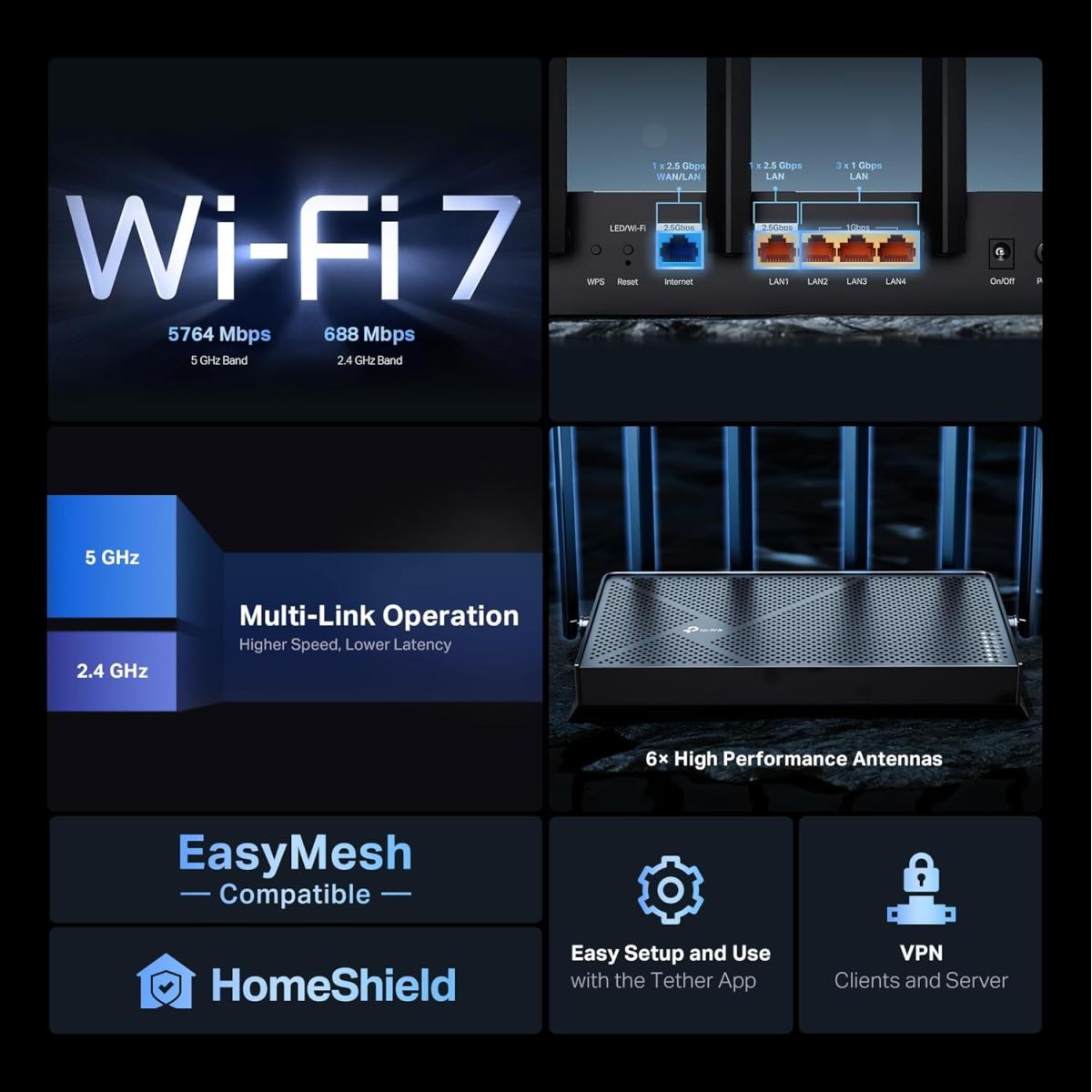 TP - Link USB 3.0 wireless Wi - Fi router for network connectivity