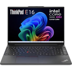 Lenovo NEW ThinkPad Edge E16 Gen 3 (2025) Intel® Ultra 5 Gen II 225U 12-Core Intel® AI Boost w/ DDR5 Memory & Backlit keyboard , Black
