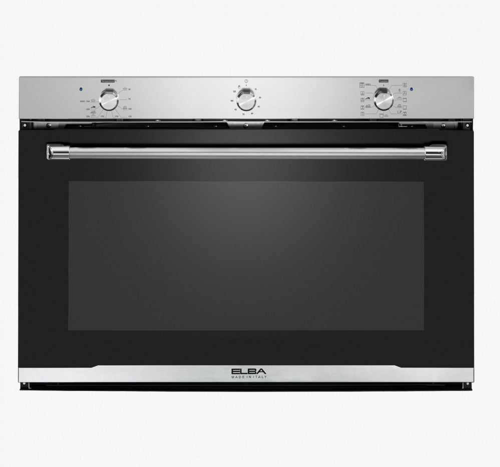 Elba Electric Oven Built-in 90 Cm Black 121L 10 Programs