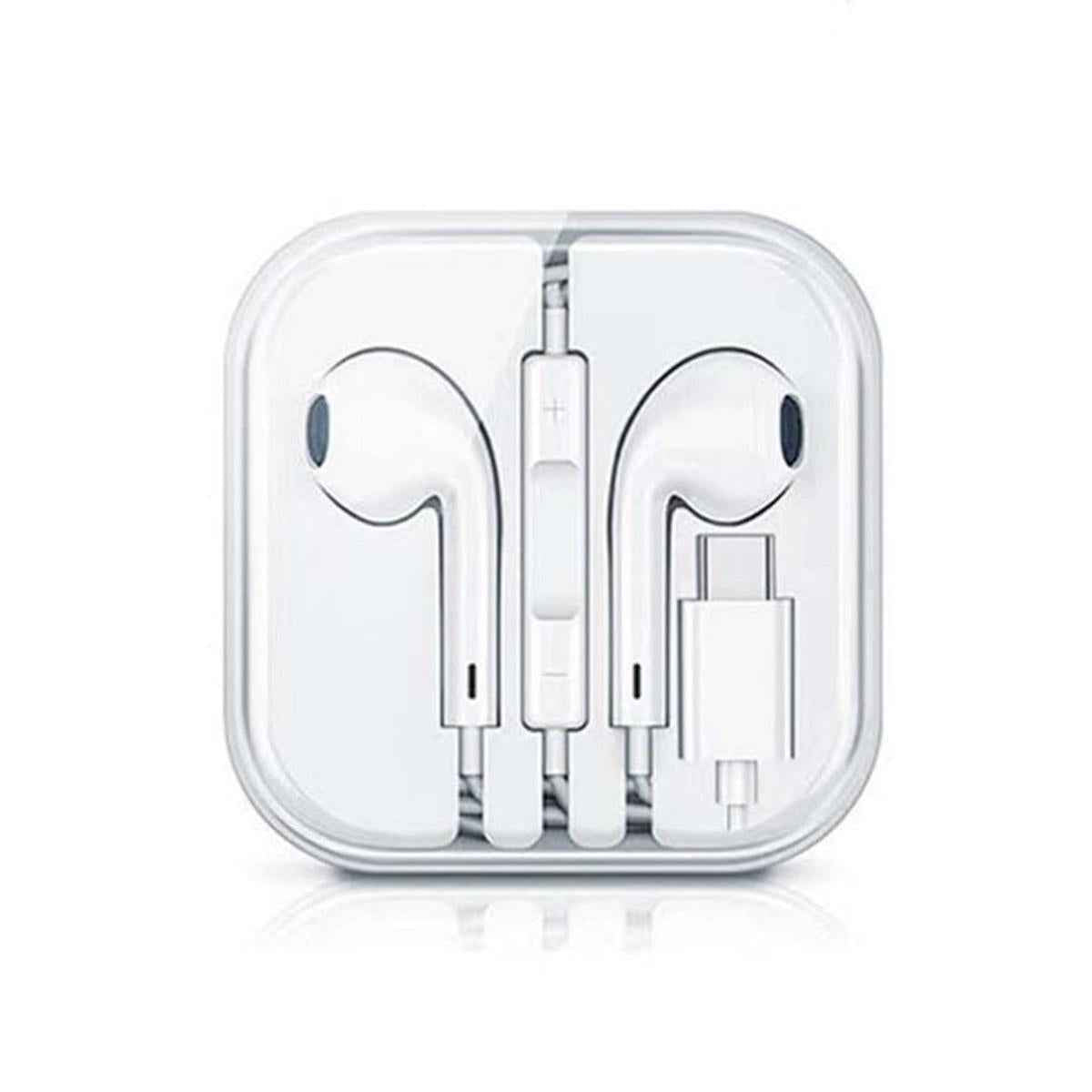 Iphone Type-C Wired Earphones -White