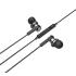 Wiwu Eb 311 Audio Jack Stereo Earbuds Widely Compatible 3.5mm Earphone with Microphone 1.1 meter Black