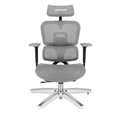 Proove CEO Ergonomic Office Chair with 4D Armrests & Footrest – Gray (ECCE0001003)