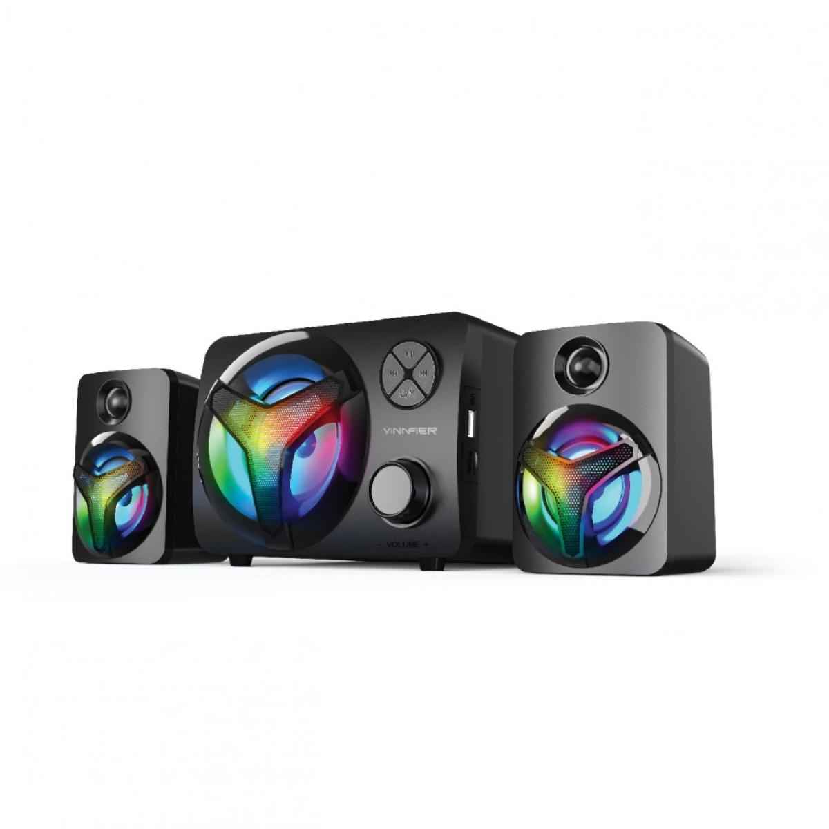 Vinnfier ECCO 5 BTU 2.1 USB+3.5mm Wired Speaker System Vinnfier ECCO 5 BTU 2.1 USB+3.5mm Wired Speaker System