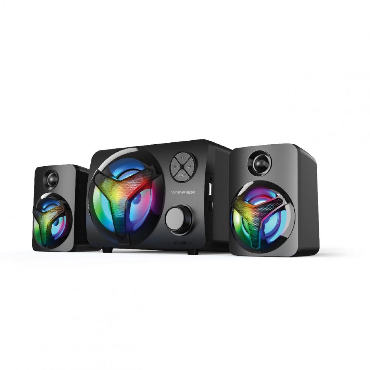 Vinnfier ECCO 5 BTU 2.1 USB+3.5mm Wired Speaker System