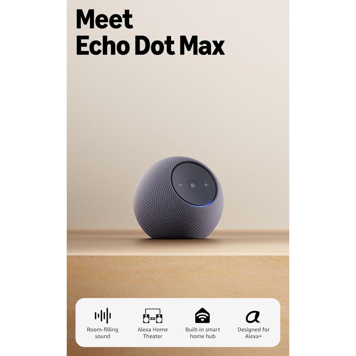 Amazon Echo Dot Max (newest model), speaker