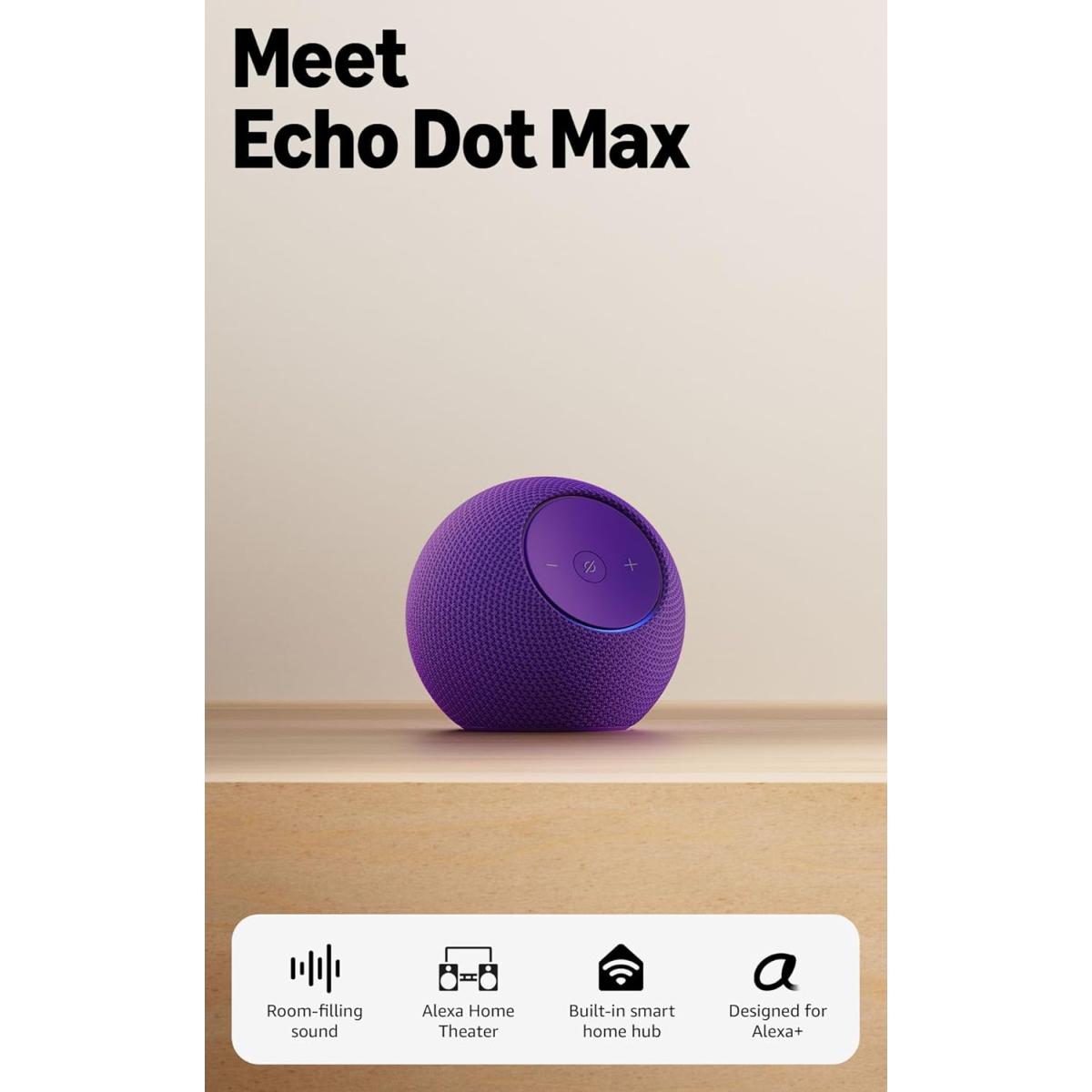Amazon Echo Dot Max (newest model), speaker