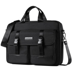 Dux Ducis Shoulder Bag Edge Series For Laptop 14"/15.4"– Black