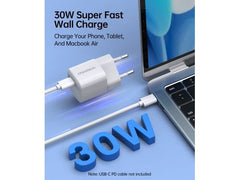 Choetech Pd30W Gan Tech Wall Charger - PD5007